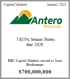 Antero resources Announces Pricing of Private Offering of $700 Million of 77.625% Senior Notes Due 2029