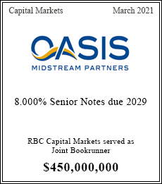 RBC Capital Markets served as advisor to DoublePoint - ~$6,400,000,000