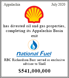 Shell has divested in the national fuel for $541 MM